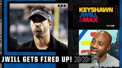 ‘The taunting calls are just STUPID!’ – JWill is FIRED UP after the Eagles vs. Bucs game | KJM