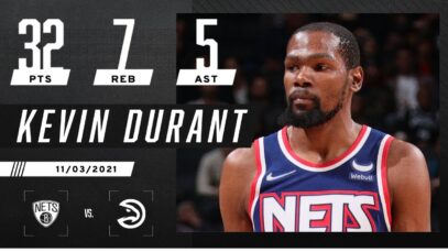 Kevin Durant puts on a vintage KD show vs. Hawks 🏀