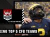 Ranking CFB’s top 5 teams after a hectic Rivalry Week | CFB on ESPN