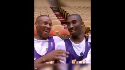 This Kobe moment during his rookie year is so wholesome 💜💛 | #shorts