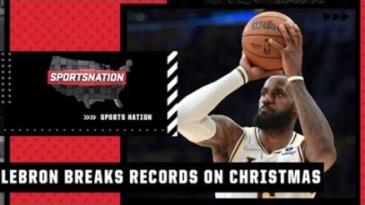 Reacting to LeBron passing Kobe Bryant to become the all-time leading Christmas Day scorer | SN