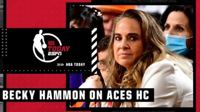 Becky Hammon on decision to take Aces HC job | NBA Today