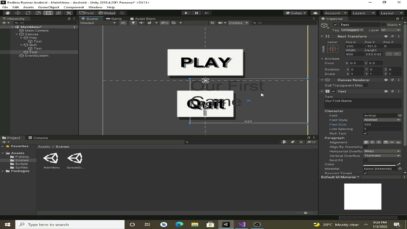 Unity Game Development Tutorials for Beginners 9 – MAIN MENU in Unity – Unity UI tutorial